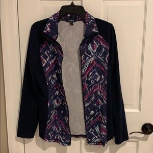 Purple and Blue Activewear jacket
